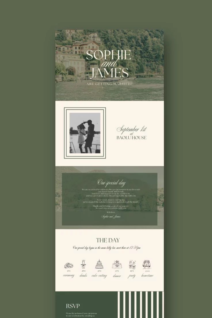 Wedding Website Curation
